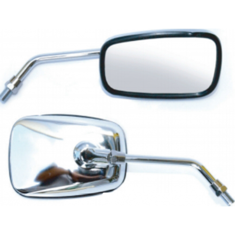 Back Mirror KA-54-10 CHROMED, RY, RH, LH, 10MM PC
