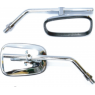 Back Mirror KA-56-2-10 CHROMED, RY, RH, 10MM PC