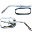 Back Mirror KA-56-2-10 CHROMED, RY, RH, 10MM PC