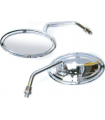 Back Mirror KC-203CP CHROMED, RY, RH, LH, 10MM PC