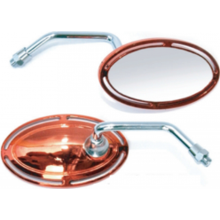 Back Mirror KC-203R-10 RED, RY, RH, LH, 10MM PC