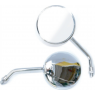 Back Mirror M-01CP CHROMED, RY, RH, 10MM PC