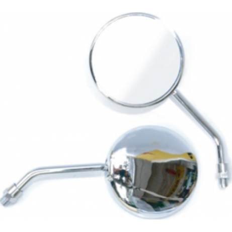 Back Mirror M-01CP CHROMED, RY, RH, 10MM PC