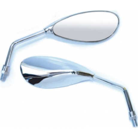 Back Mirror MP-103-1-CHR CHROME, RY, RH, LH, 10MM PC