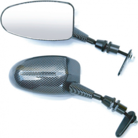 Back Mirror MP-123-CBN CARBON FOR FAIRING SET