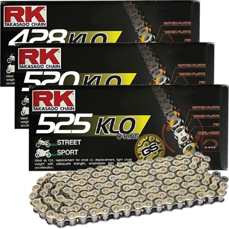 RK Chain GOLD O-RING (KLO)(GS)