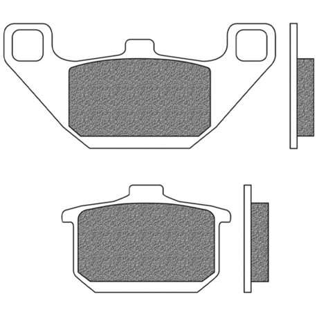 NEWFREN Disc Brake Pads (Made in Italy) KAWASAKI FD-0072 ZZR250 RR BT