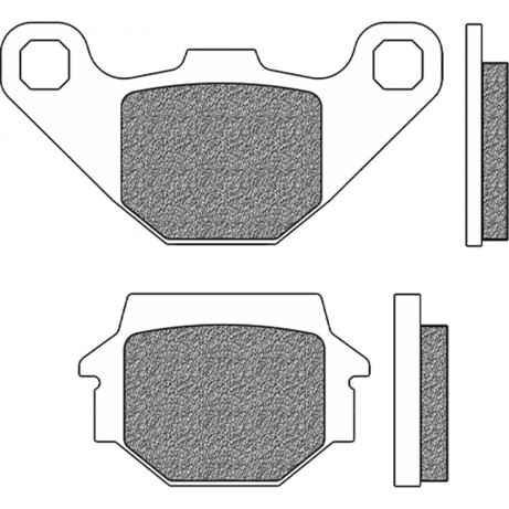 NEWFREN Disc Brake Pads (Made in Italy) SUZUKI FD-0073 GS125 BT