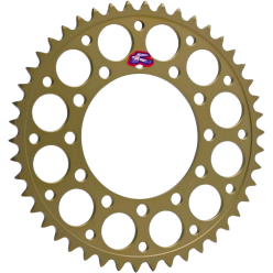 RENTHAL Rear Sprocket Gold
