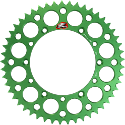 RENTHAL Rear Sprocket Green