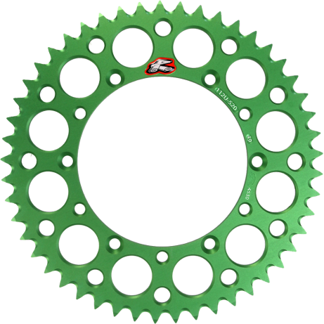 RENTHAL Rear Sprocket Green