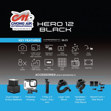 [READY TO ORDER] GOPRO Hero12 Black