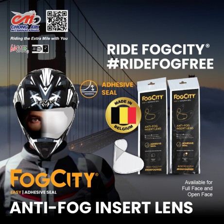 [READY TO ORDER] FOGCITY Anti-Fog Insert Lens FULL FACE
