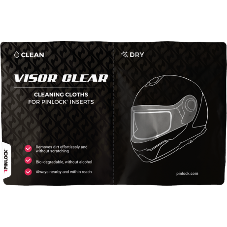 PINLOCK Care Visor Clear (Disposable)