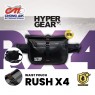 HYPER GEAR Waist Pouch Rush X4 Black