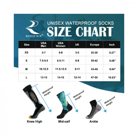 [READY TO ORDER] RANDY SUN Socks X167 Mid Thin WP