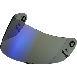SHOEI Visor CX-1V Mirror Blue Multitec/X-11
