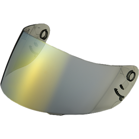 SHOEI Visor CX-1V Mirror Gold Multitec/X-11