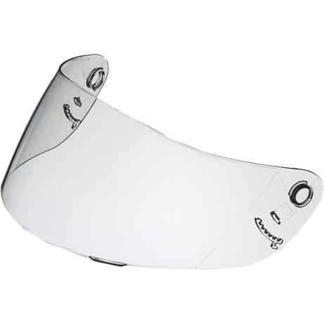 SHOEI Visor CX-1V w/ Pin Clear Multitec/X-11