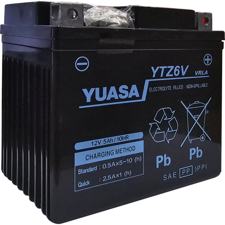 YUASA Motorcycle Battery YTZ6V-WC (VN) PCX150/ADV WC