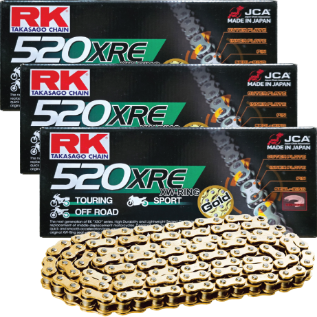 RK Chain GOLD RX-RING XRE/XSO/XSO2 (JP)