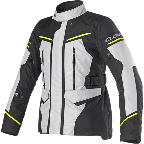 [READY TO ORDER] CLOVER Jacket Storm-4 WP Black/Grey