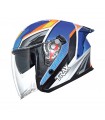 [READY TO ORDER] FTRAX TZ301 White/Blue-G1 [PSB APPROVED]