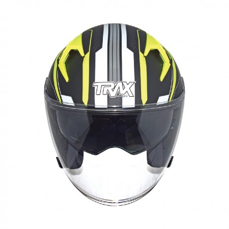 [READY TO ORDER] TRAX TZ301 Matt Black/Yellow-G4 [PSB APPROVED]
