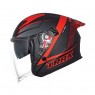 [READY TO ORDER] TRAX TZ301 Matt Black/Red-G7 [PSB APPROVED]