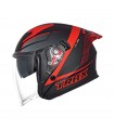 [READY TO ORDER] TRAX TZ301 Matt Black/Red-G7 [PSB APPROVED]