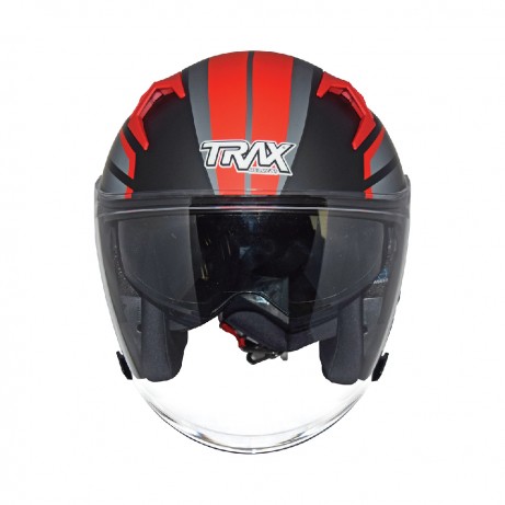[READY TO ORDER] TRAX TZ301 Matt Black/Red-G7 [PSB APPROVED]