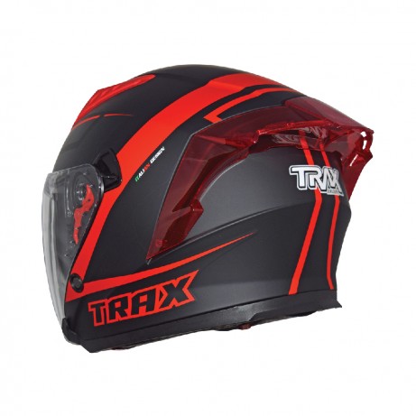 [READY TO ORDER] TRAX TZ301 Matt Black/Red-G7 [PSB APPROVED]