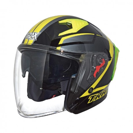[READY TO ORDER] TRAX TZ301 Gloss Black/Yellow-G8 [PSB APPROVED]