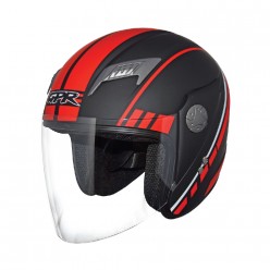 GPR	 GS08 Matt Black/Fluo Red-G2 [PSB APPROVED]