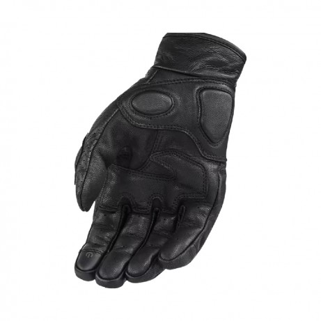 LS2 Gloves Rust Leather Black