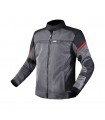 LS2 Jacket Riva Man WP Black/Grey/Red