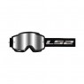 LS2 Goggles Charger Black w Silver Lens