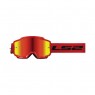 LS2 Goggles Charger Red w Iridium Lens