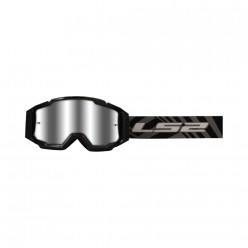 LS2 Goggles Charger Pro Black w Silver Lens