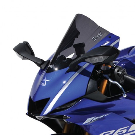 ERMAX Aeromax Windscreen Yamaha YZF-R6 '17-22 41 cm Gray 0702Y80-54