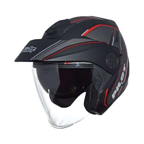 PILOT PT310 Matt Black/Red-G1 [PSB APPROVED]
