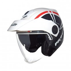 PILOT PT310 Pearl White/Red-G2 [PSB APPROVED]