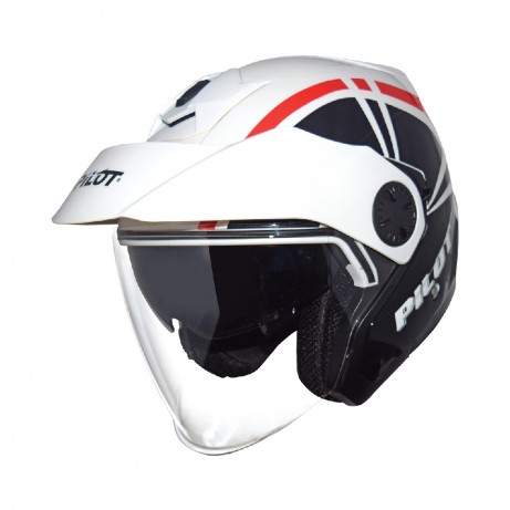 PILOT PT310 Pearl White/Red-G2 [PSB APPROVED]