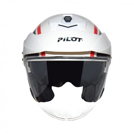PILOT PT310 Pearl White/Red-G2 [PSB APPROVED]