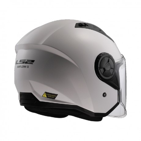 LS2 OF616 Airflow 2 Gloss White [PSB APPROVED]