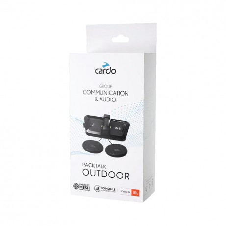 CARDO Intercom System Packtalk Outdoor Single (Sound by JBL)