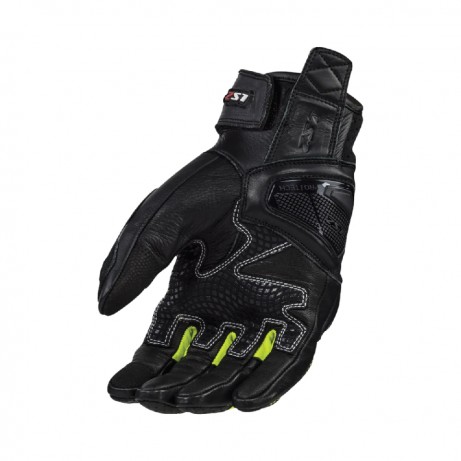 LS2 Gloves Spark 2 Black/Hi-Viz Yellow