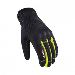 LS2 Gloves Jet 2 Man Black/Hi-Viz Yellow
