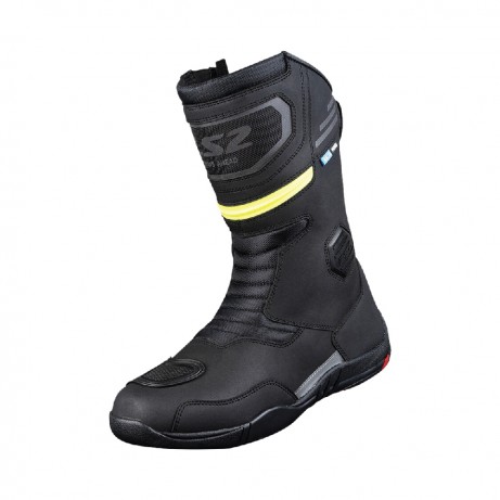 LS2 Boots Goby Man WP Black/Hi Viz Yellow
